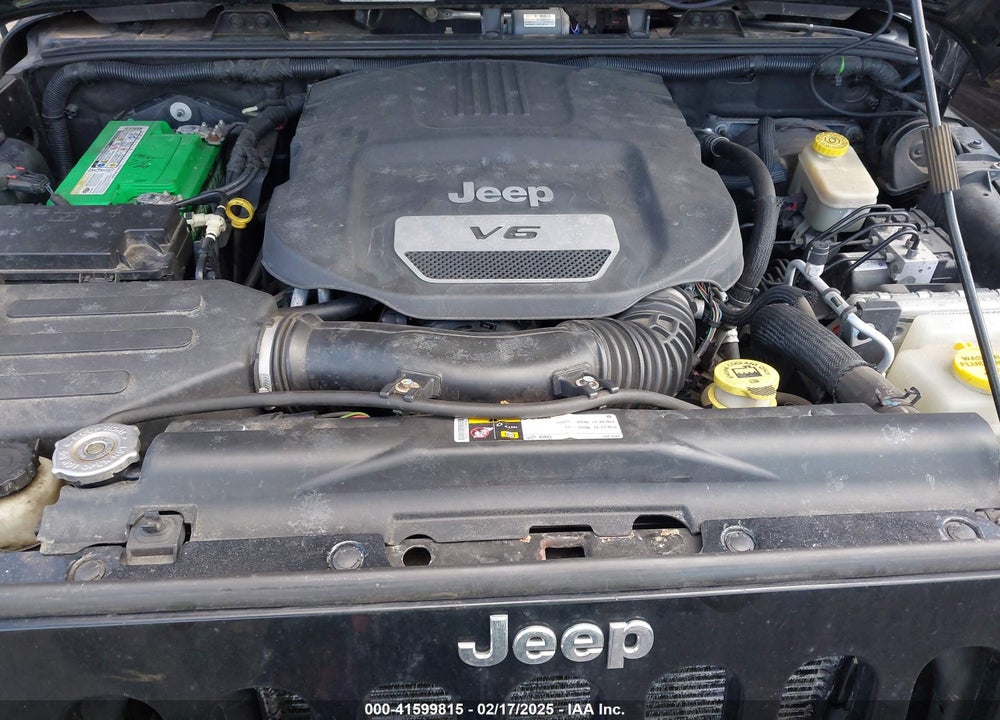 2014 JEEP WRANGLER UNLIMITED SPORT VIN: 1C4BJWDG3EL281474