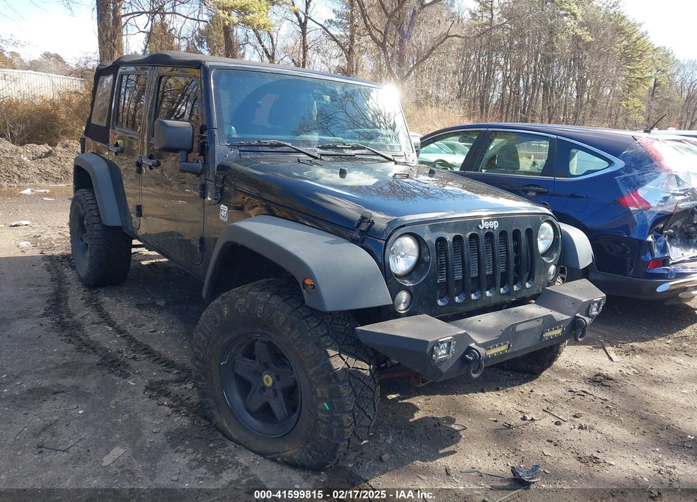 2014 JEEP WRANGLER UNLIMITED SPORT VIN: 1C4BJWDG3EL281474