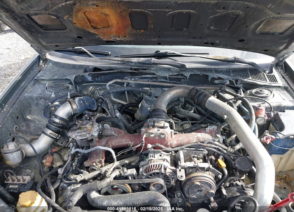 2007 SUBARU IMPREZA WRX STI VIN: JF1GD76627L515376