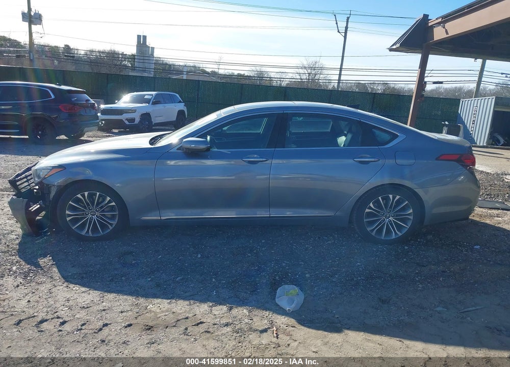 2016 HYUNDAI GENESIS VIN: KMHGN4JE3GU137577