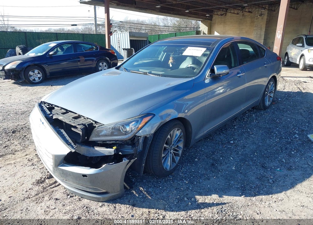 2016 HYUNDAI GENESIS VIN: KMHGN4JE3GU137577