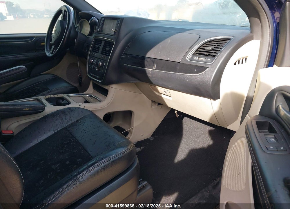 2017 DODGE GRAND CARAVAN SXT VIN: 2C4RDGCG4HR625337