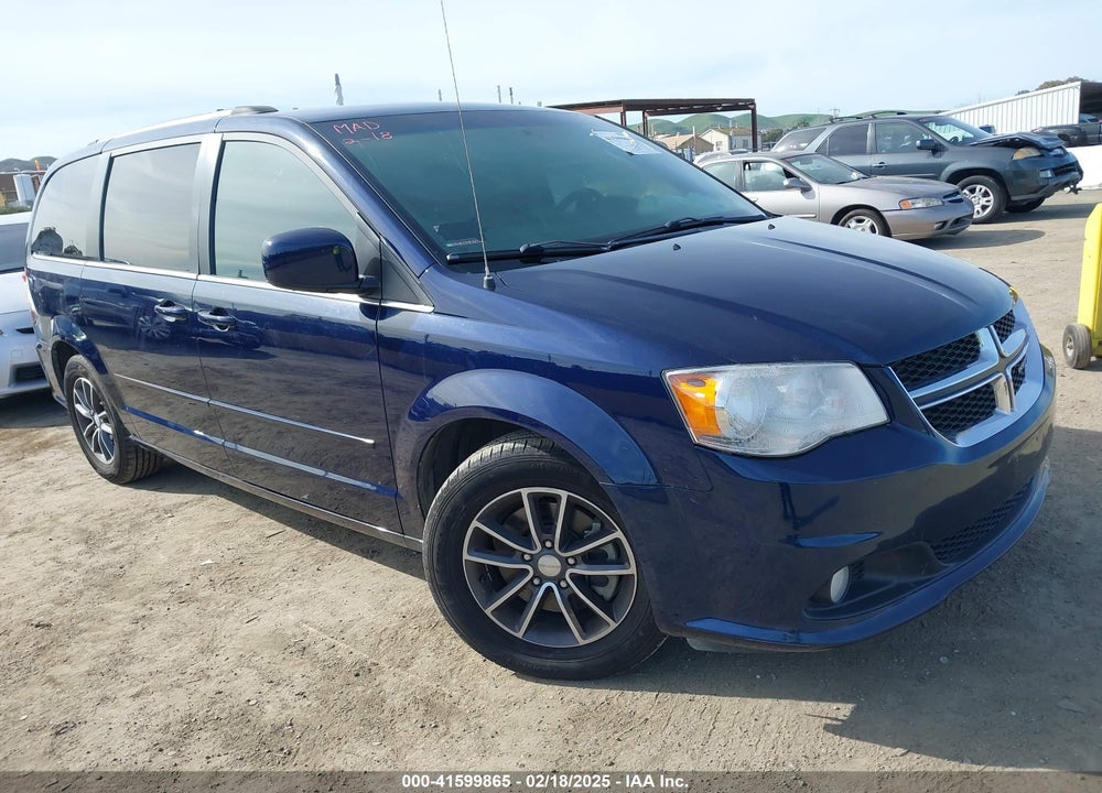 2017 DODGE GRAND CARAVAN SXT VIN: 2C4RDGCG4HR625337