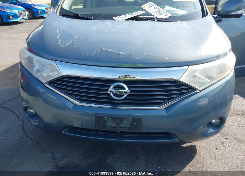 2013 NISSAN QUEST SL VIN: JN8AE2KP9D9062014