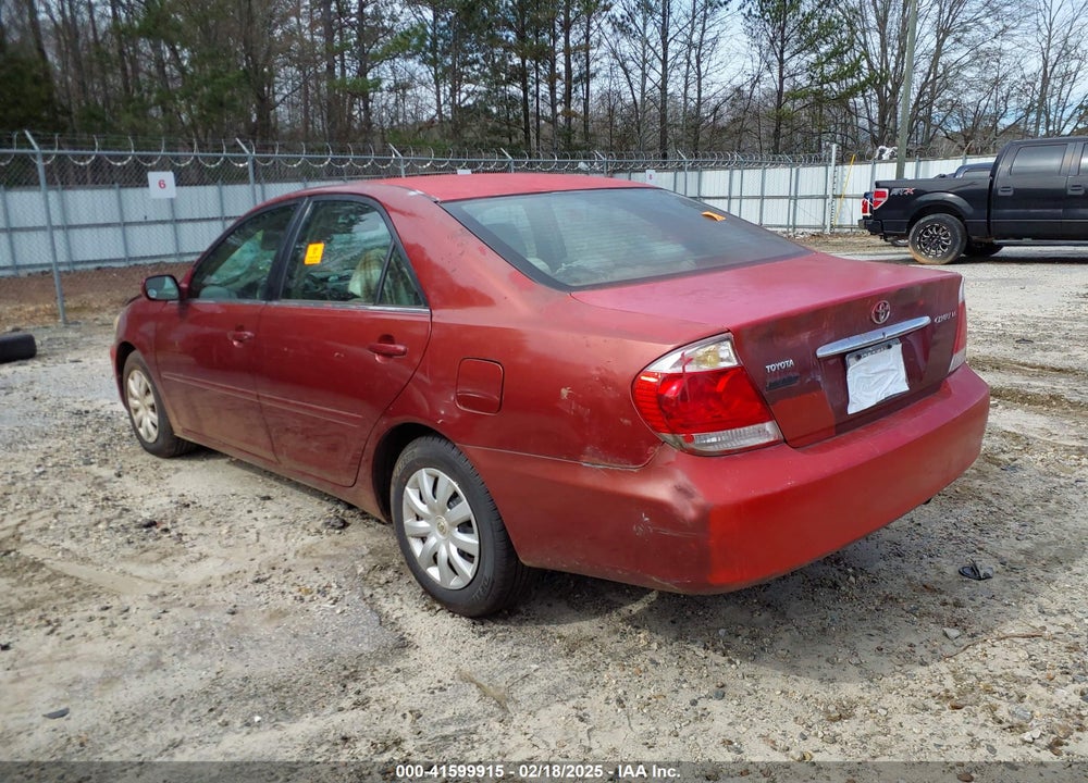 2005 TOYOTA CAMRY VIN: 4T1BE32K15U063243