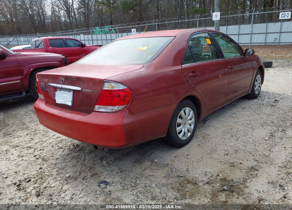 2005 TOYOTA CAMRY VIN: 4T1BE32K15U063243