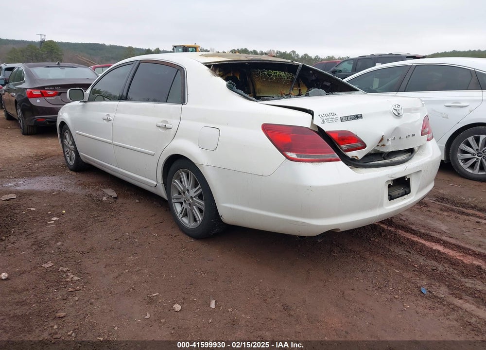 2007 TOYOTA AVALON LIMITED VIN: 4T1BK36B67U212476