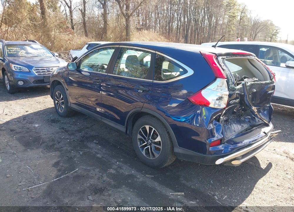 2015 HONDA CR-V LX VIN: 5J6RM4H30FL094576