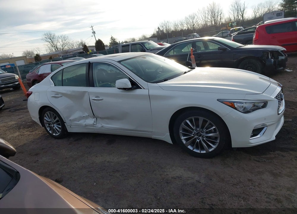 2021 INFINITI Q50 LUXE AWD VIN: JN1EV7BR1MM750164
