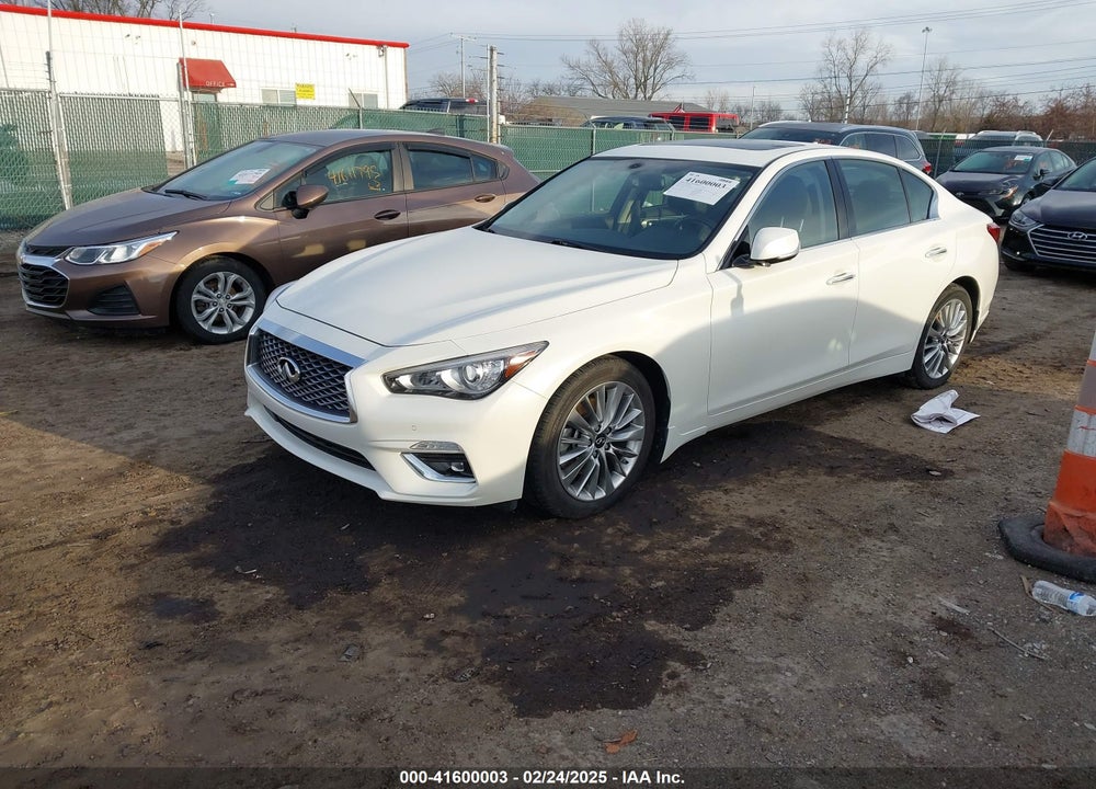 2021 INFINITI Q50 LUXE AWD VIN: JN1EV7BR1MM750164