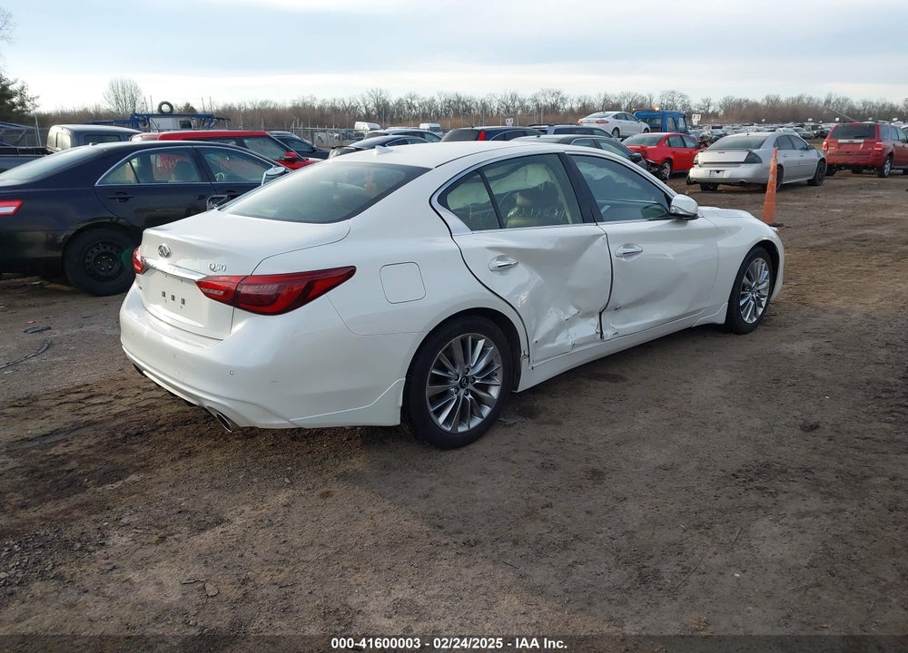 2021 INFINITI Q50 LUXE AWD VIN: JN1EV7BR1MM750164
