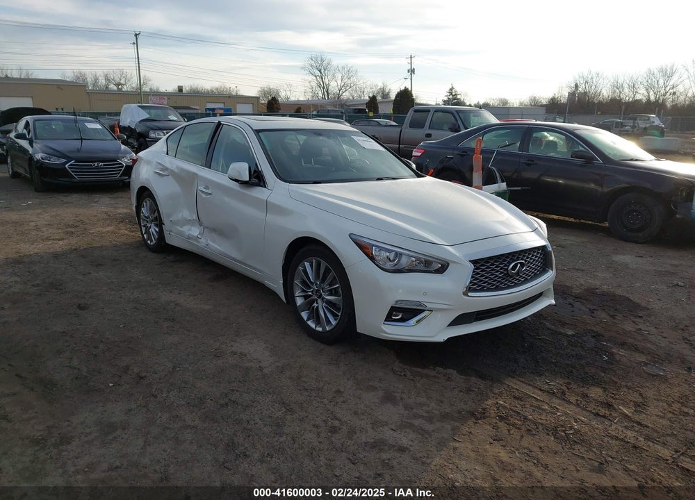 2021 INFINITI Q50 LUXE AWD VIN: JN1EV7BR1MM750164