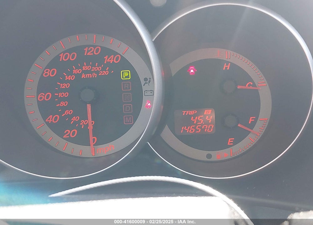 2008 MAZDA 3 VIN: JM1BK343981869369