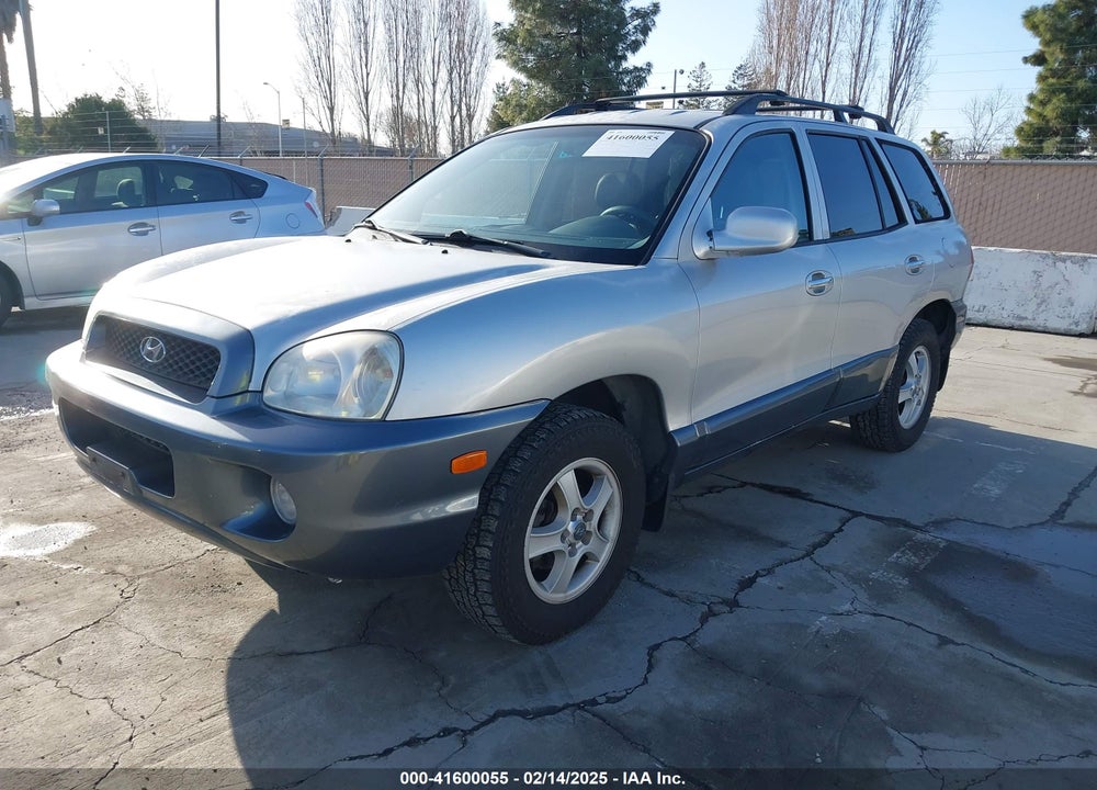 2002 HYUNDAI SANTA FE GLS/LX VIN: KM8SC13D92U168392