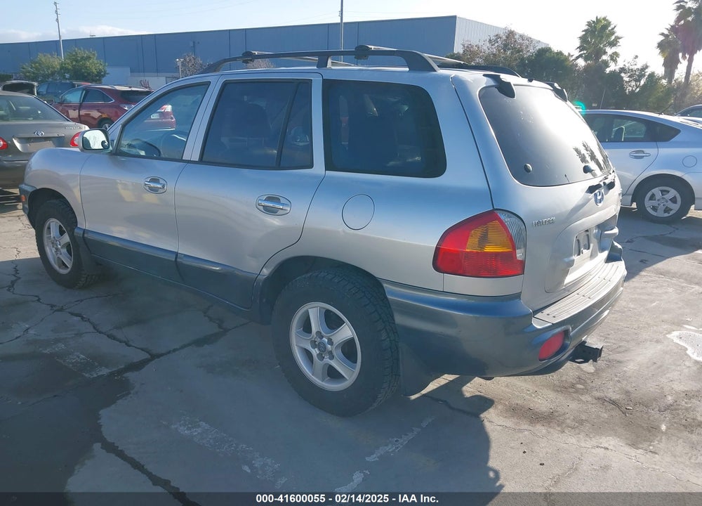 2002 HYUNDAI SANTA FE GLS/LX VIN: KM8SC13D92U168392