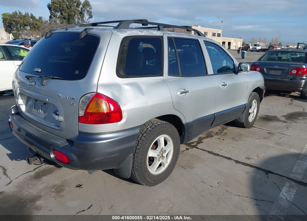 2002 HYUNDAI SANTA FE GLS/LX VIN: KM8SC13D92U168392