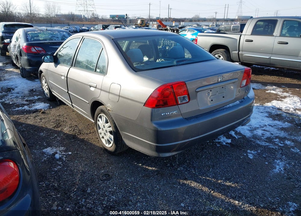 2004 HONDA CIVIC LX VIN: 1HGES15574L024702