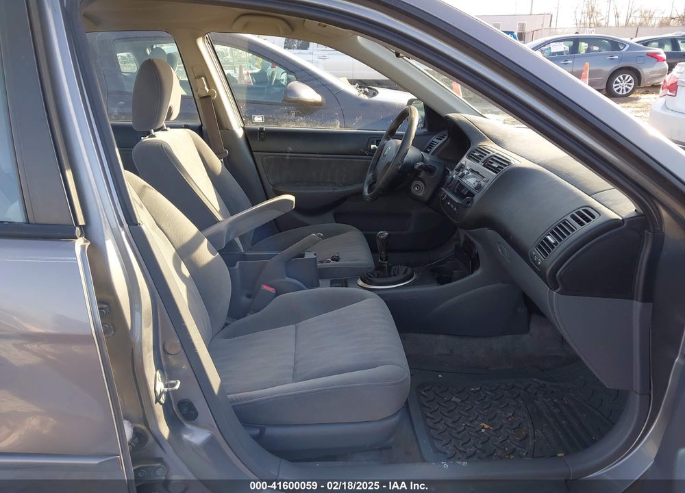 2004 HONDA CIVIC LX VIN: 1HGES15574L024702