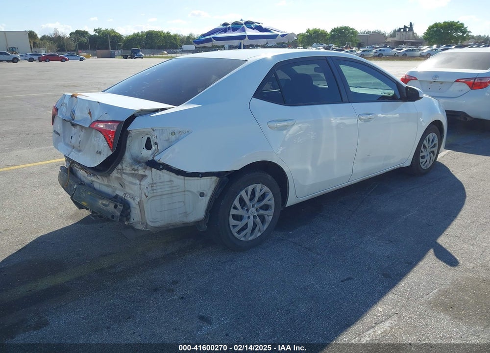 2018 TOYOTA COROLLA VIN: 5YFBURHE0JP776735