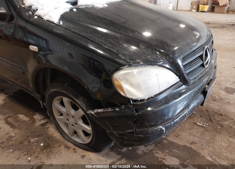 1999 MERCEDES-BENZ ML 430 VIN: 4JGAB72E6XA080355