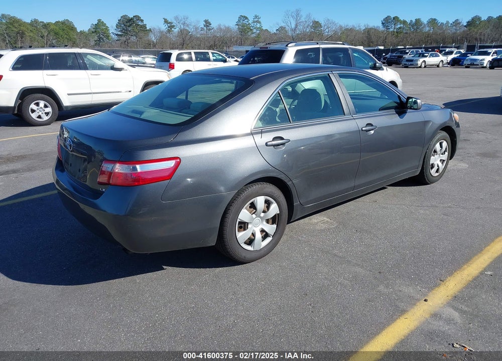 2009 TOYOTA CAMRY LE VIN: 4T1BE46K79U304843