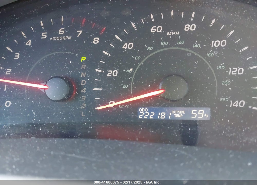 2009 TOYOTA CAMRY LE VIN: 4T1BE46K79U304843