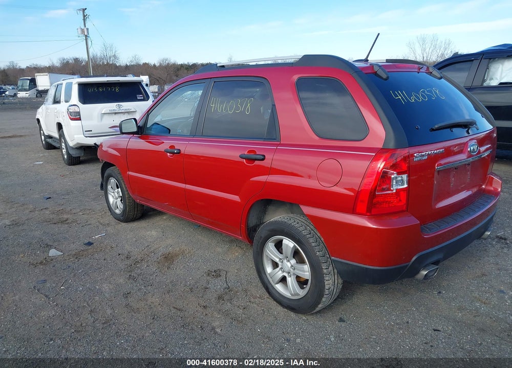 2009 KIA SPORTAGE LX VIN: KNDJF724397558232