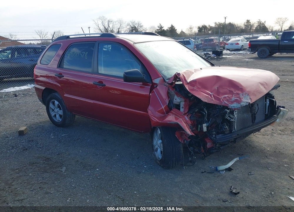 2009 KIA SPORTAGE LX VIN: KNDJF724397558232
