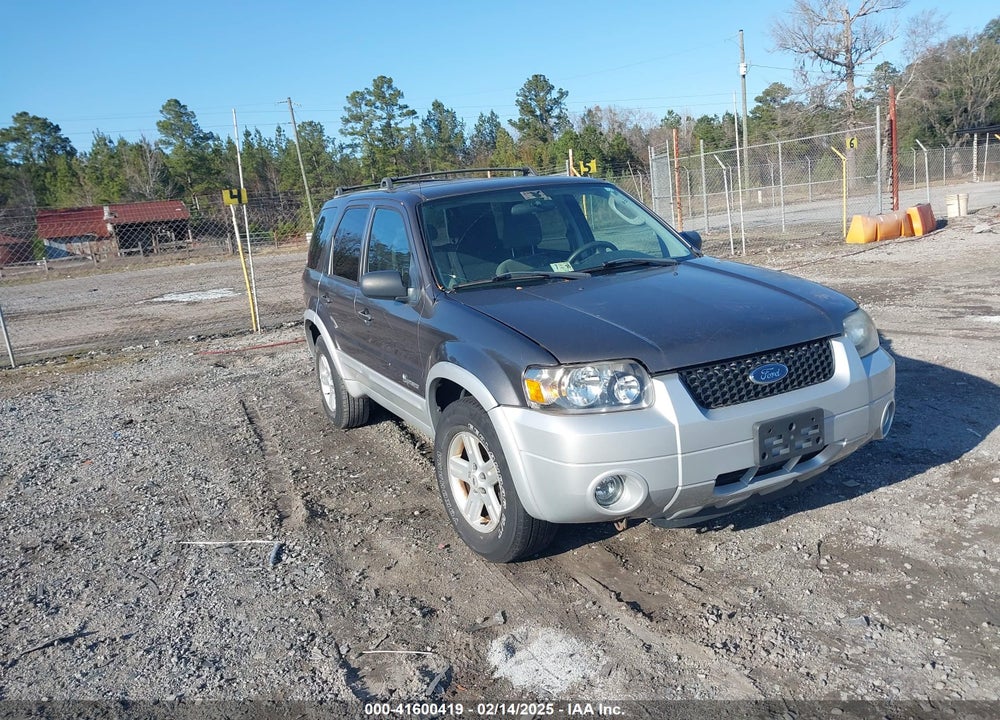 2006 FORD ESCAPE HYBRID VIN: 1FMYU96H56KB49358