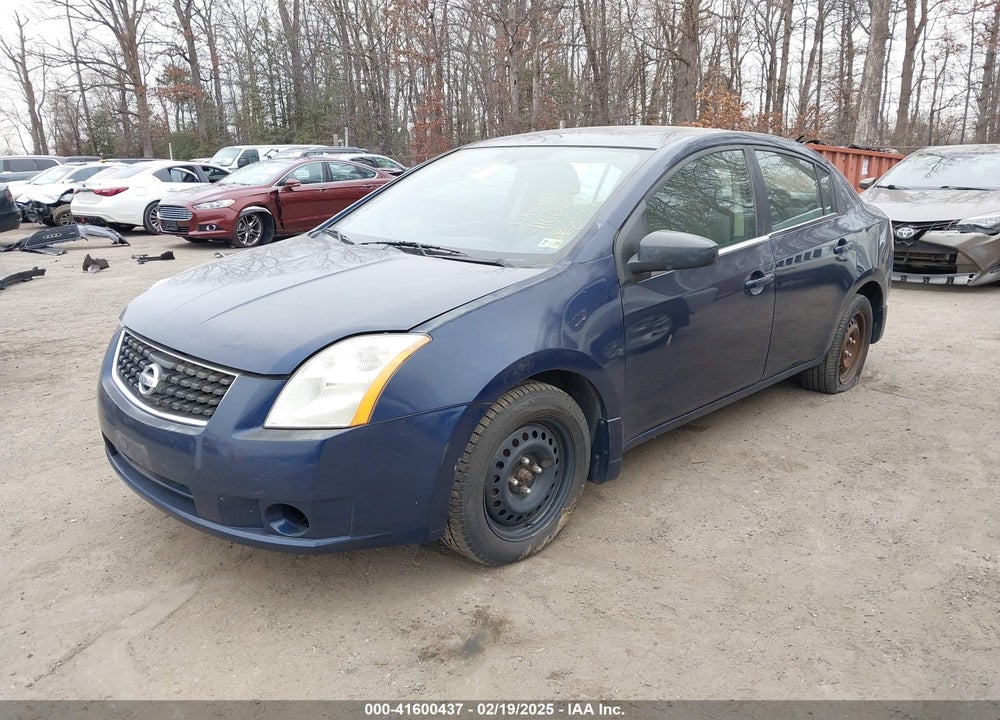 2008 NISSAN SENTRA VIN: 3N1AB61E48L726408