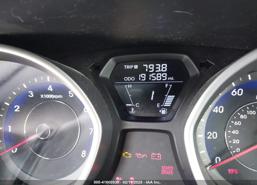 2013 HYUNDAI ELANTRA COUPE VIN: KMHDH6AE7DU006993