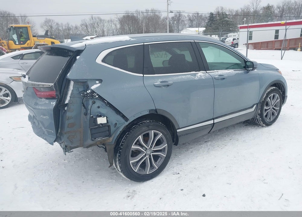 2021 HONDA CR-V AWD TOURING VIN: 5J6RW2H96ML001124