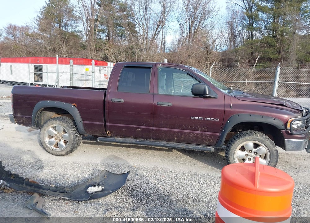 2005 DODGE RAM 1500 SLT/LARAMIE VIN: 1D7HU18D45S285551