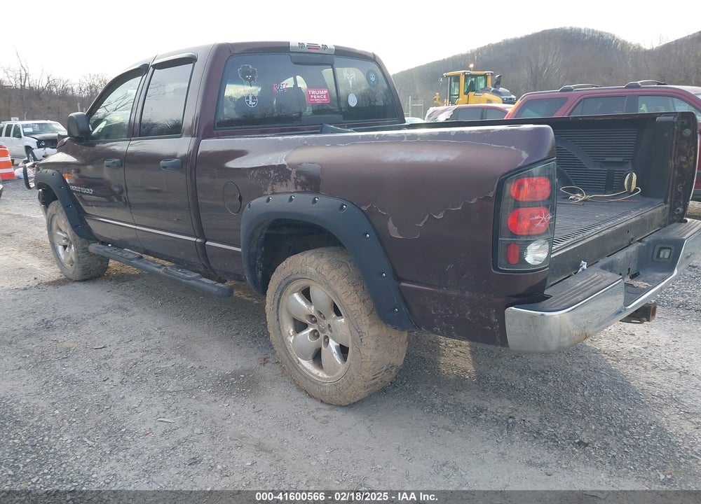 2005 DODGE RAM 1500 SLT/LARAMIE VIN: 1D7HU18D45S285551