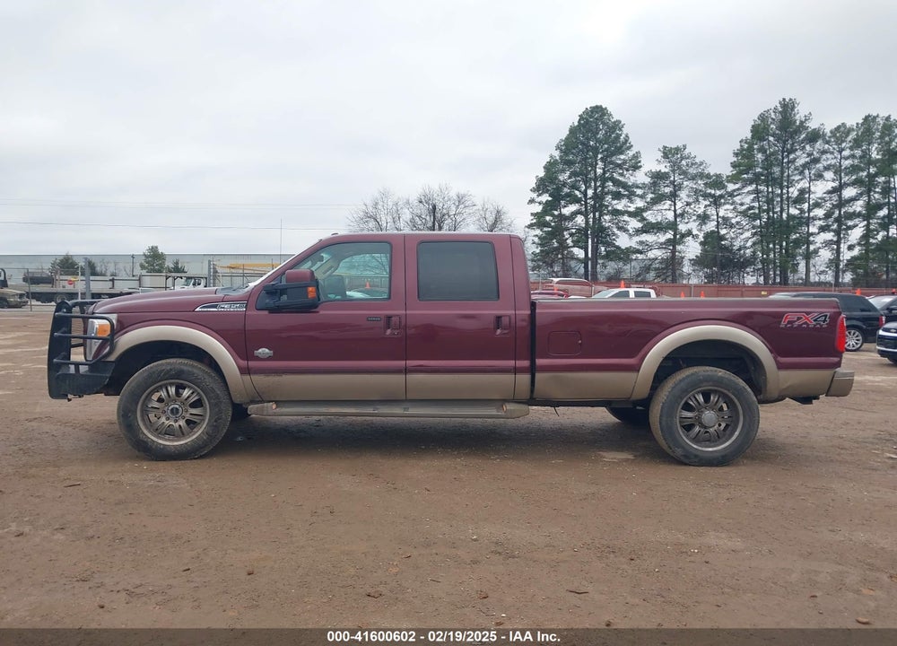 2012 FORD F-350 LARIAT VIN: 1FT8W3BT2CEB49124