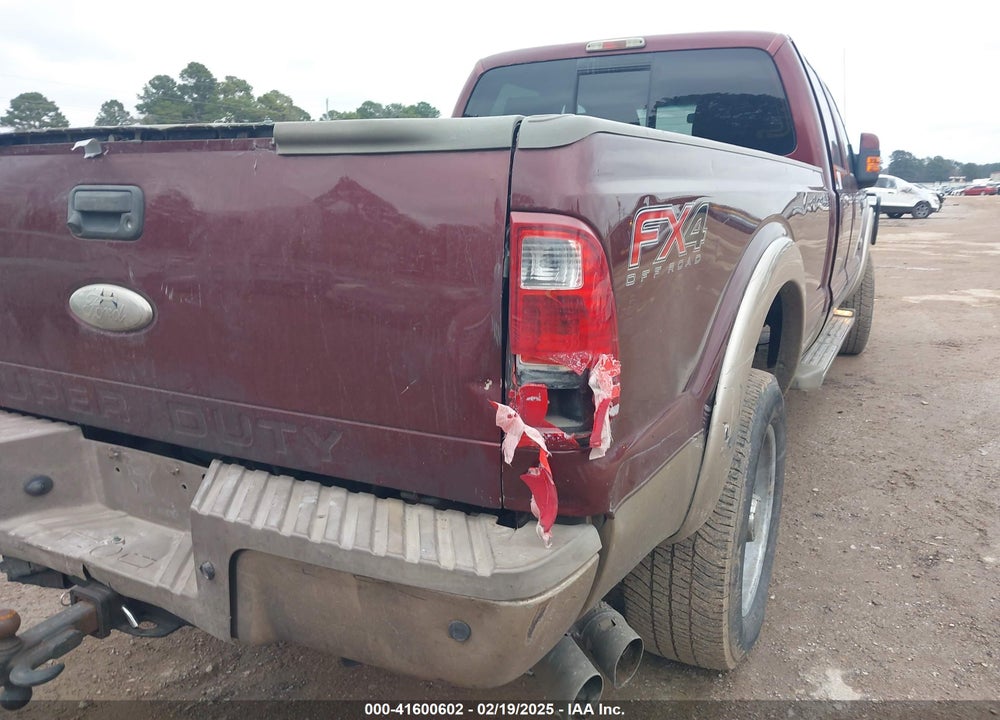 2012 FORD F-350 LARIAT VIN: 1FT8W3BT2CEB49124