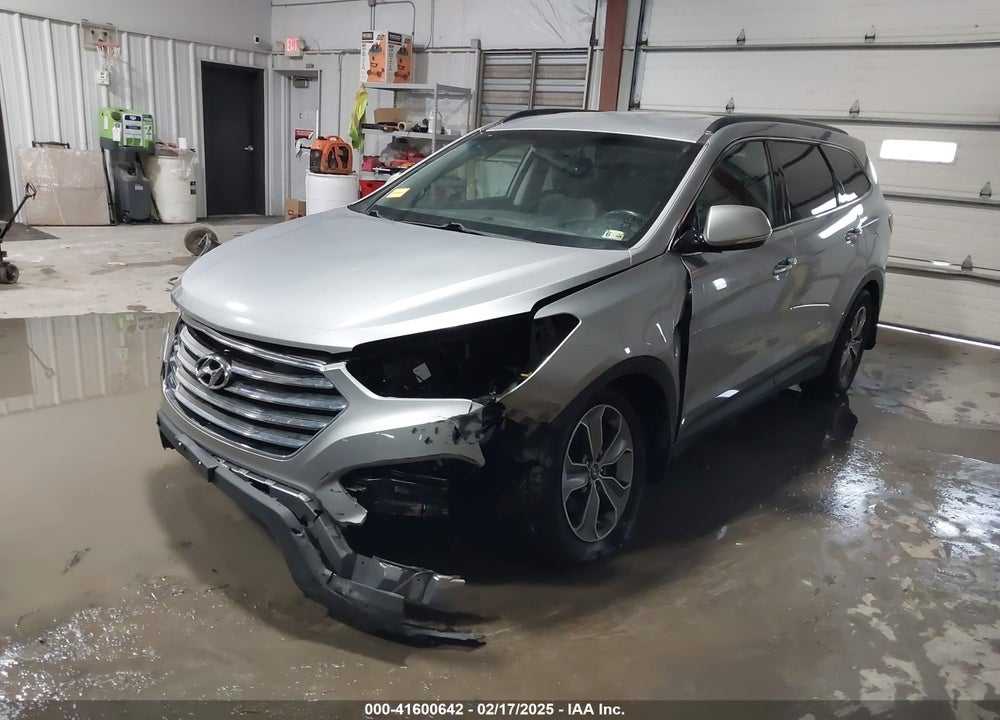 2014 HYUNDAI SANTA FE GLS VIN: KM8SNDHF9EU047453