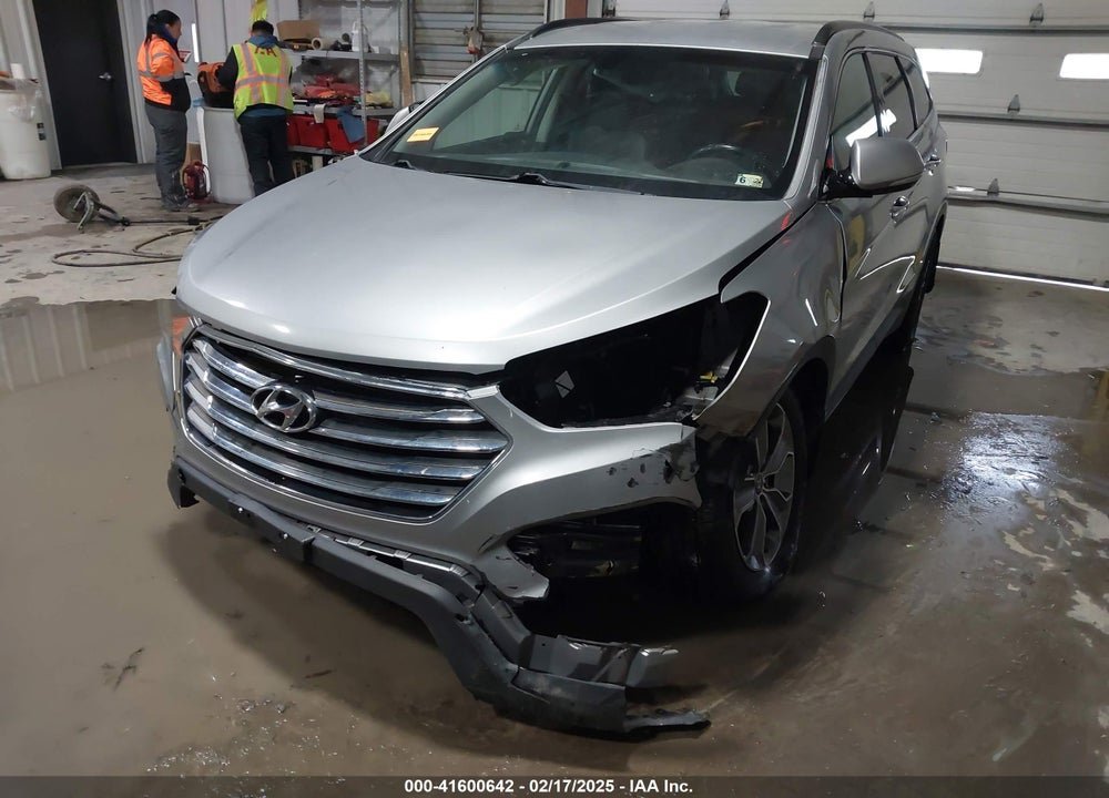 2014 HYUNDAI SANTA FE GLS VIN: KM8SNDHF9EU047453