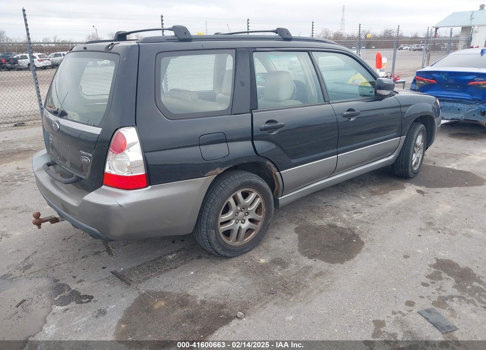 2007 SUBARU FORESTER 2.5X L.L. BEAN EDITION VIN: JF1SG67677H703856