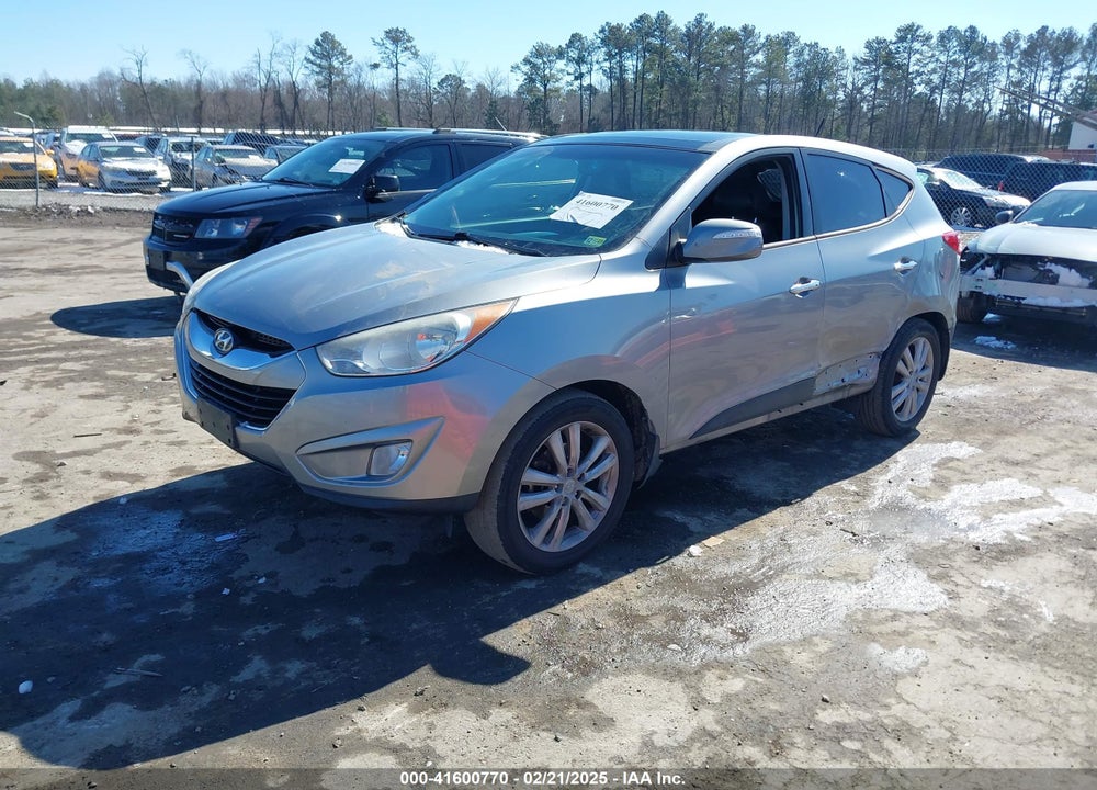 2013 HYUNDAI TUCSON LIMITED VIN: KM8JUCAC9DU643556