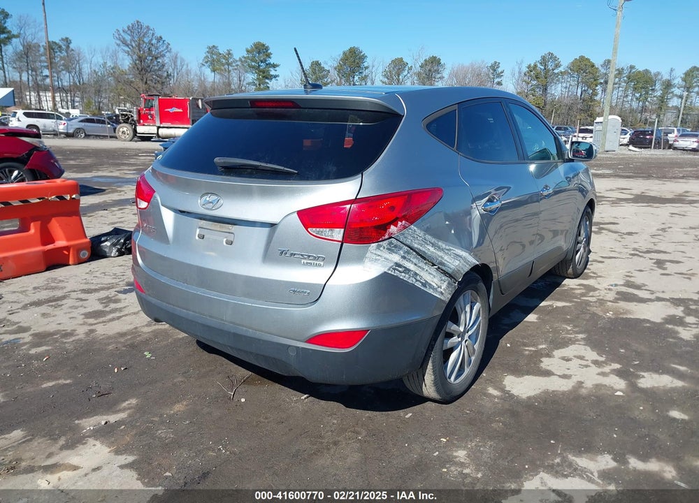 2013 HYUNDAI TUCSON LIMITED VIN: KM8JUCAC9DU643556