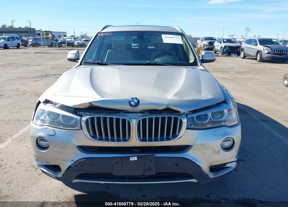 2017 BMW X3 XDRIVE28I VIN: 5UXWX9C53H0D99016