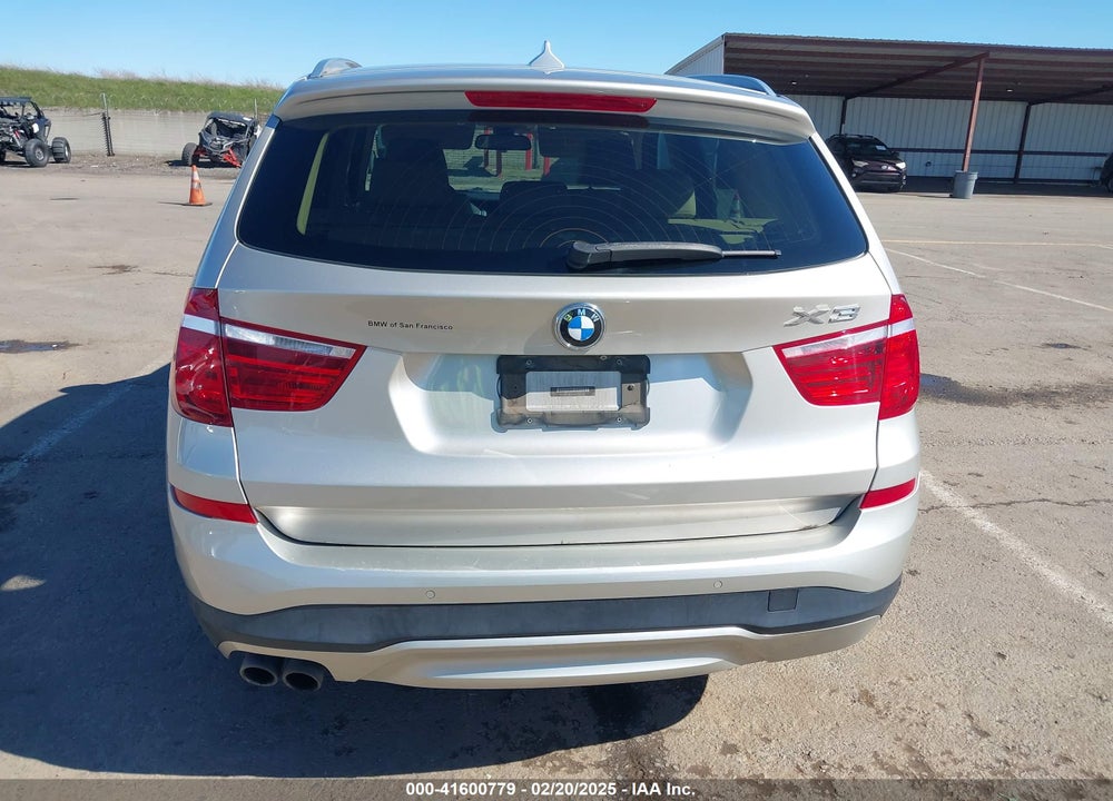2017 BMW X3 XDRIVE28I VIN: 5UXWX9C53H0D99016