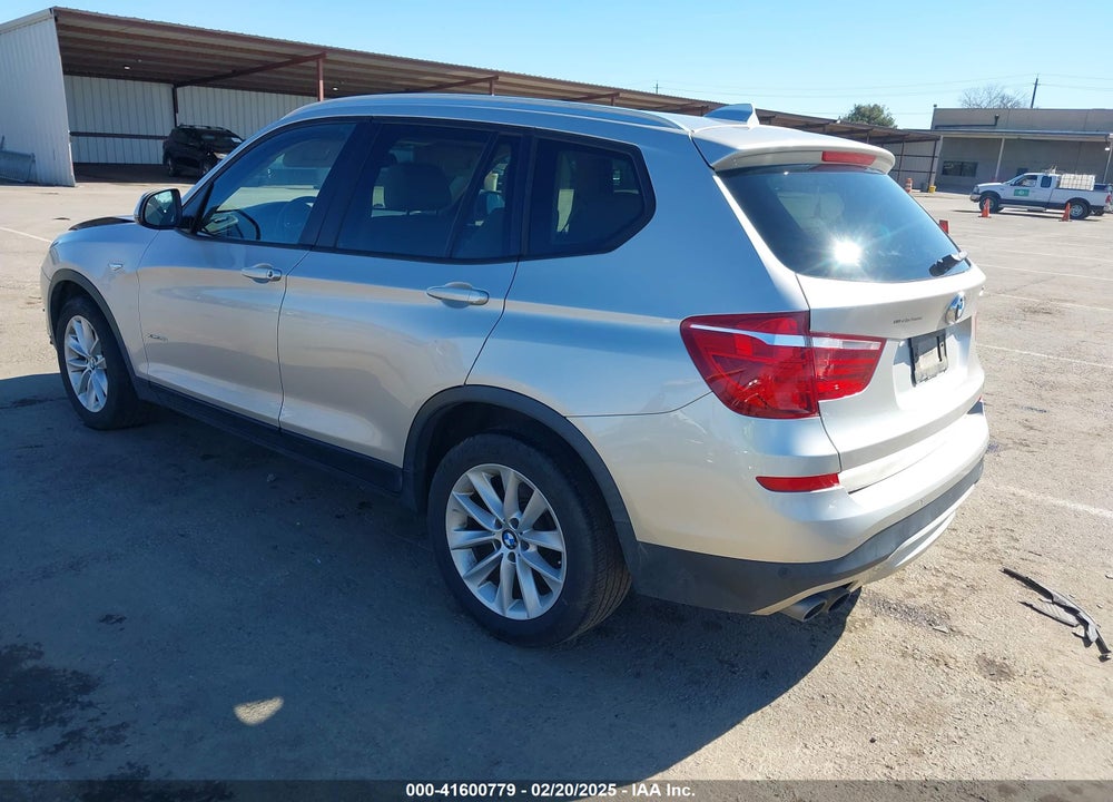 2017 BMW X3 XDRIVE28I VIN: 5UXWX9C53H0D99016