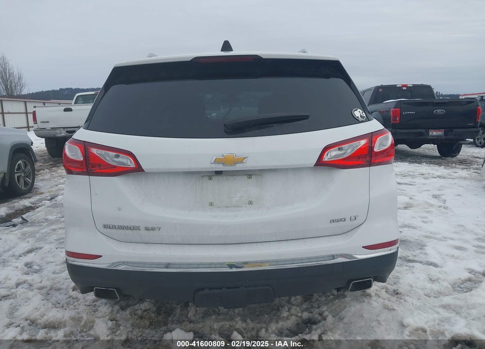 2020 CHEVROLET EQUINOX AWD LT 2.0L TURBO VIN: 3GNAXVEX5LS709689