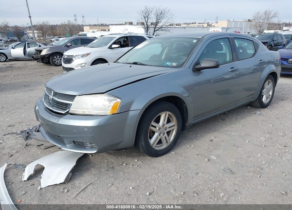 2008 DODGE AVENGER SXT VIN: 1B3LC56J98N298615