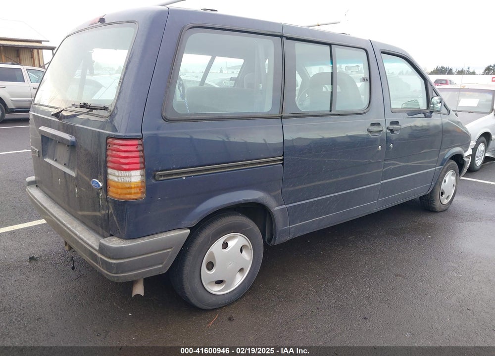1995 FORD AEROSTAR VIN: 1FMCA11U4SZC14534