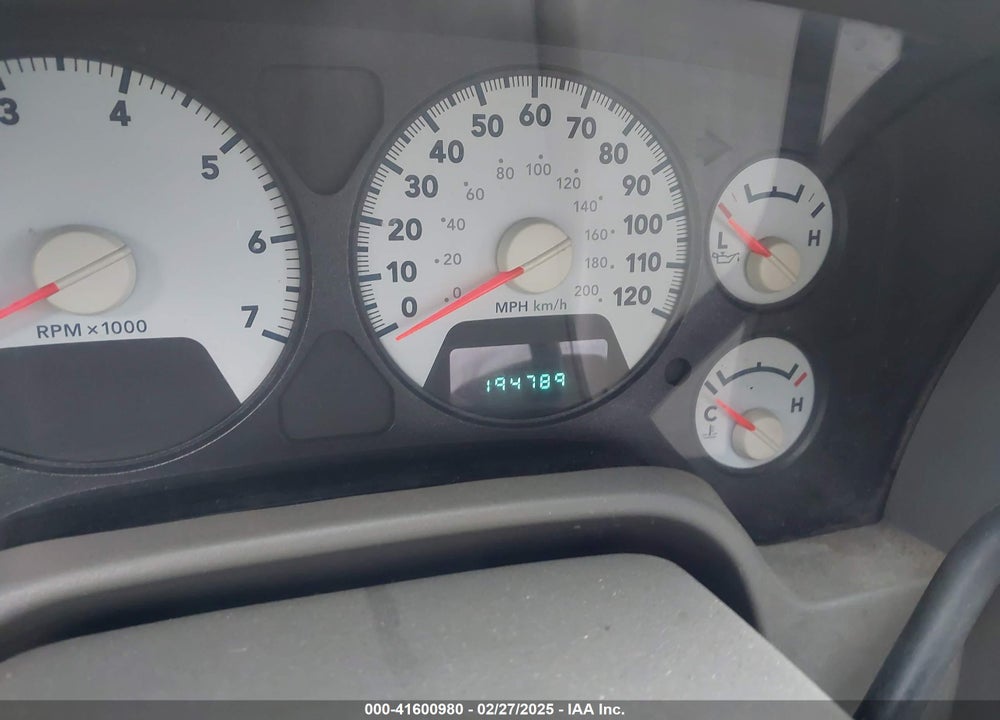 2007 DODGE RAM 1500 ST VIN: 1D7HA16K57J544437