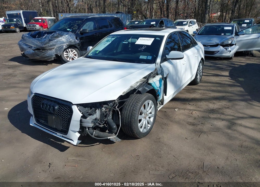 2014 AUDI A4 VIN: WAUBFAFL5EN042931