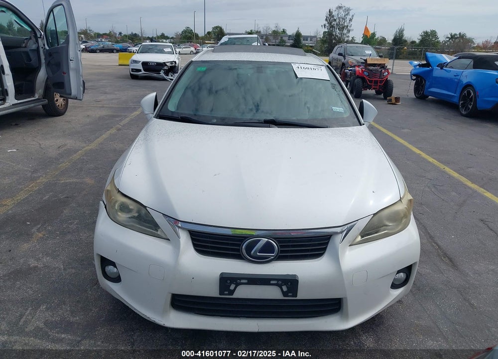 2012 LEXUS CT 200H VIN: JTHKD5BH8C2082046